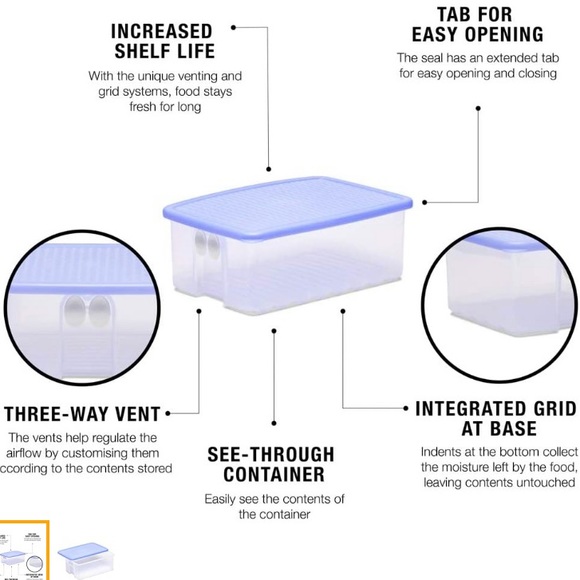 🍓🥒Tupperware FridgeSmart Container - Picture 4 of 4